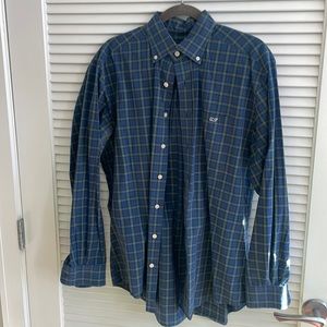 Vineyard Vines - Tucker Shirt - Green Plaid - Medium